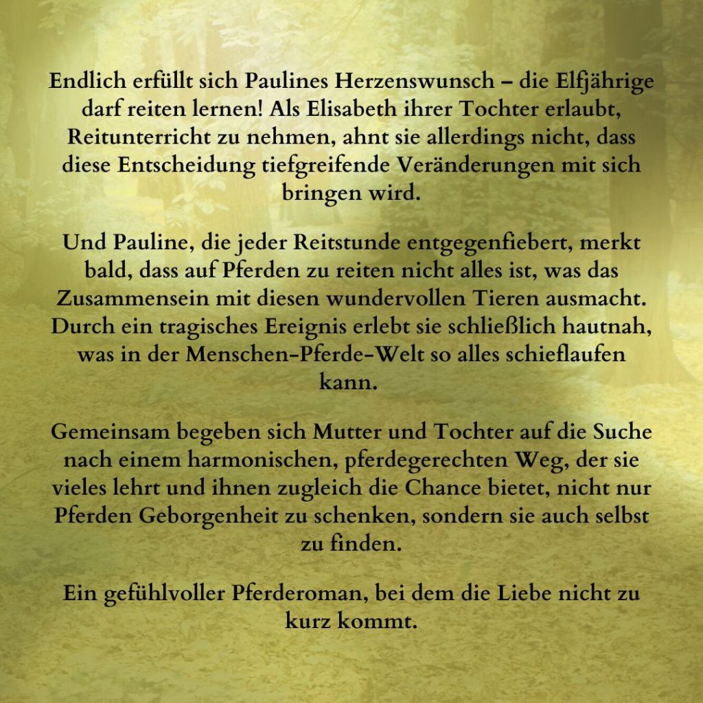 Pferderoman Klappentext